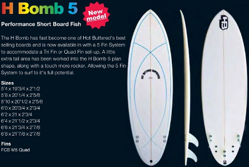 SURF HOT BUTTERED H BOMB 5